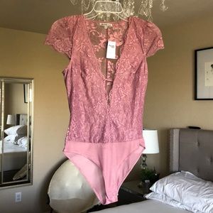Charlotte Russe Lace bodysuit